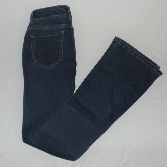 LTB Jeans Dames Fallon 400 - Bootcut Mid Rise Basic-5-Pocket Dark Wash Blue van katoenmix - maat W34L32, blauw, 34W / 32L